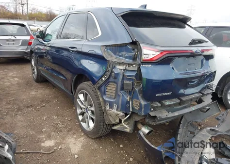 2017 Ford Edge Titanium z USA, uszkodzony, nr VIN 2FMPK4K9XHBC58110